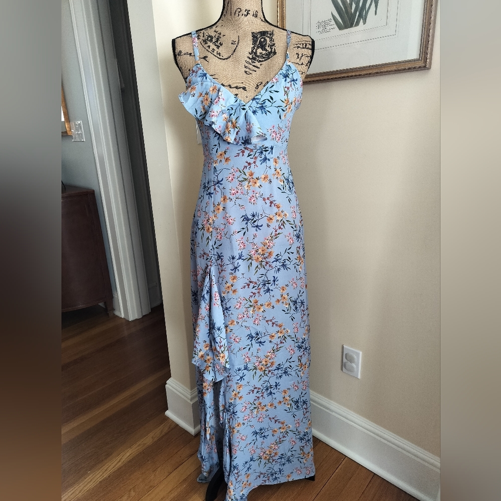 Uterque Maxi Dress Women's Short Sleeves
